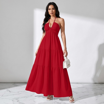 Moonlit Halter Dress