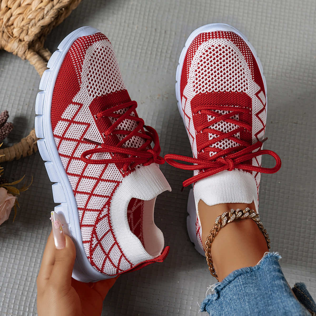 Blokk Flyknit Sneakers